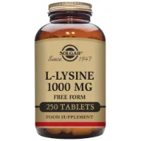 Solgar L-lysin 1000 Mg 250 Einheiten Solgar L-lysin 1000 Mg 250 Einheiten