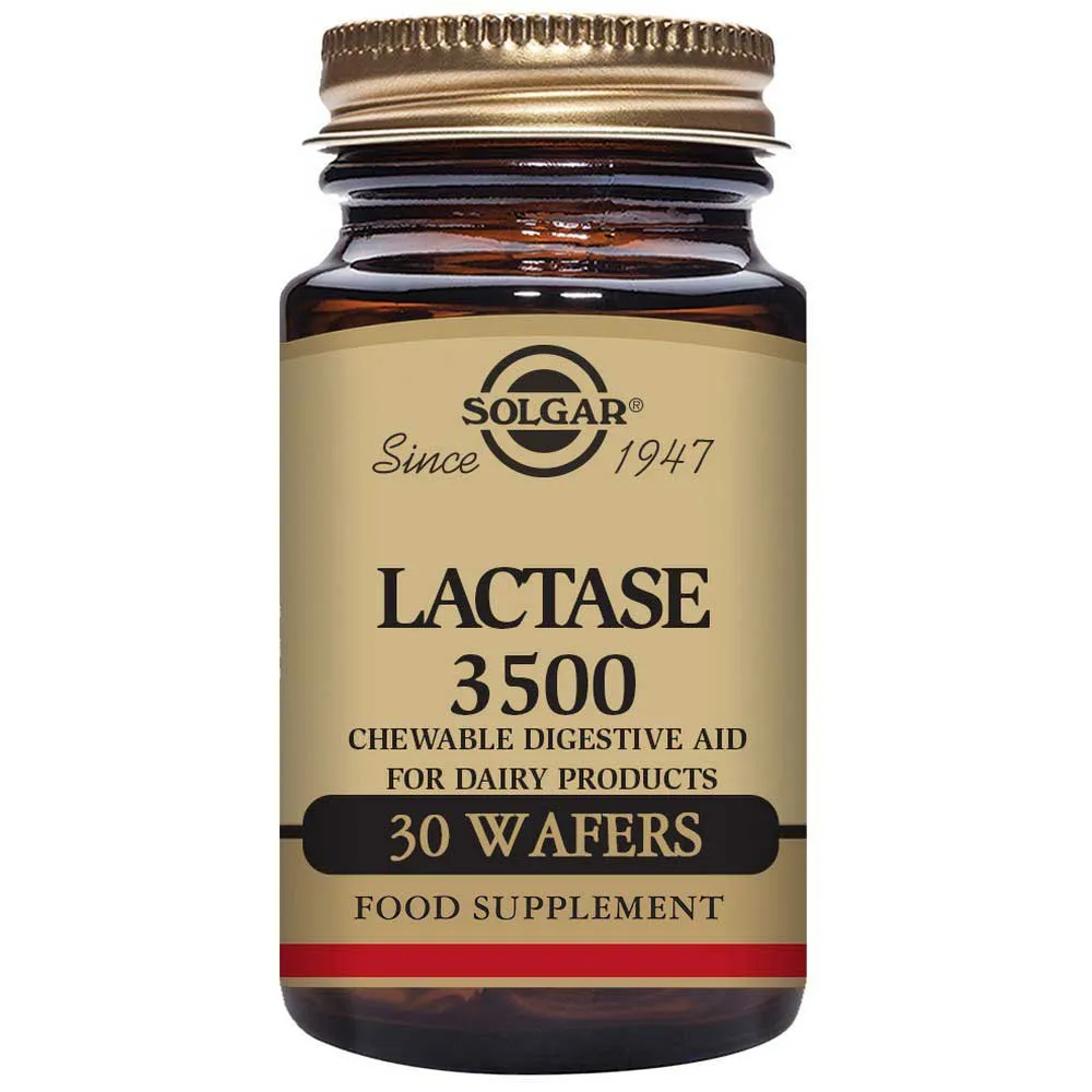 Solgar Laktase 3500 30 Einheiten, Brown, One Size