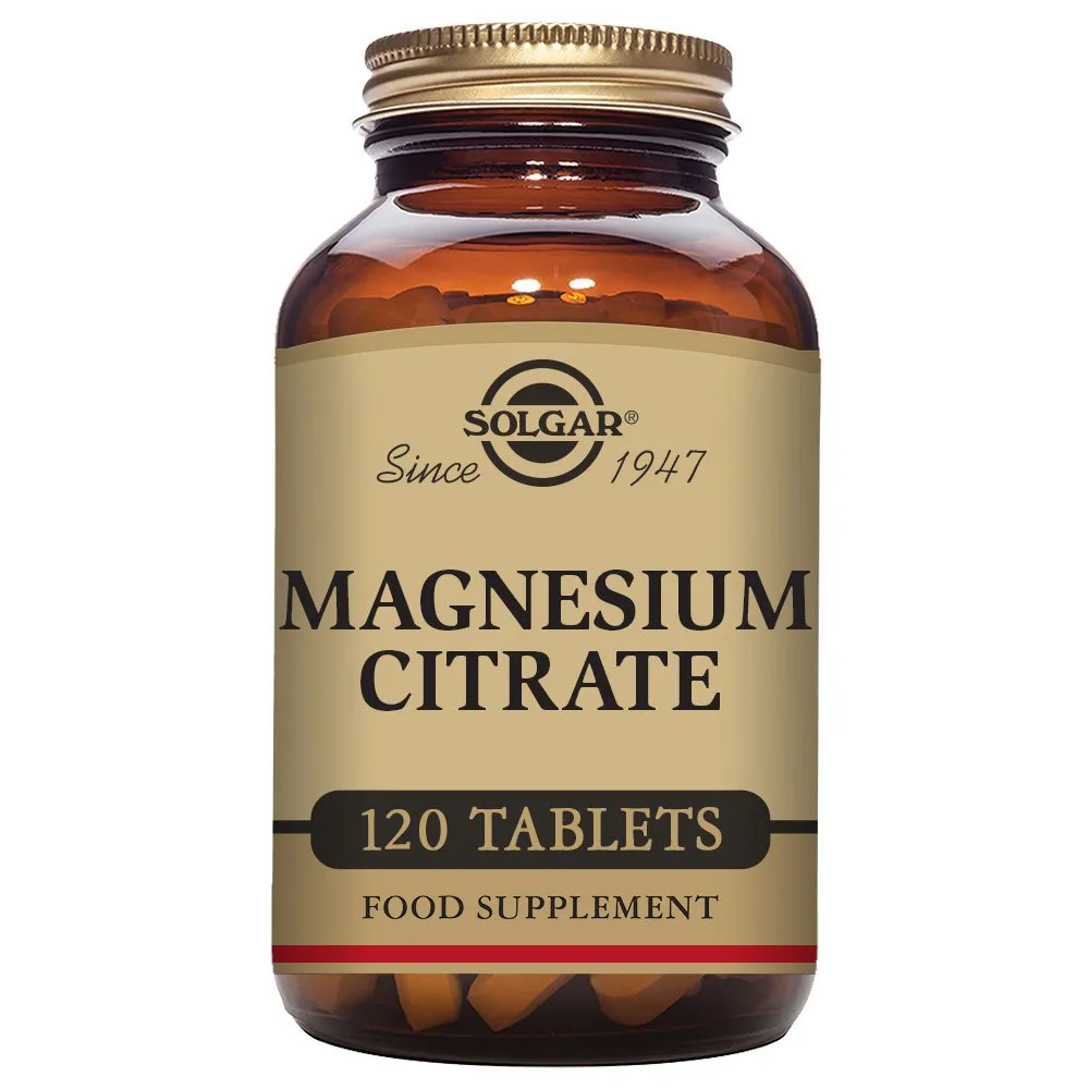 Solgar Magnesium Citrate Tabletten 120 Einheiten, One size Solgar Magnesium Citrate Tabletten 120 Einheiten, One size