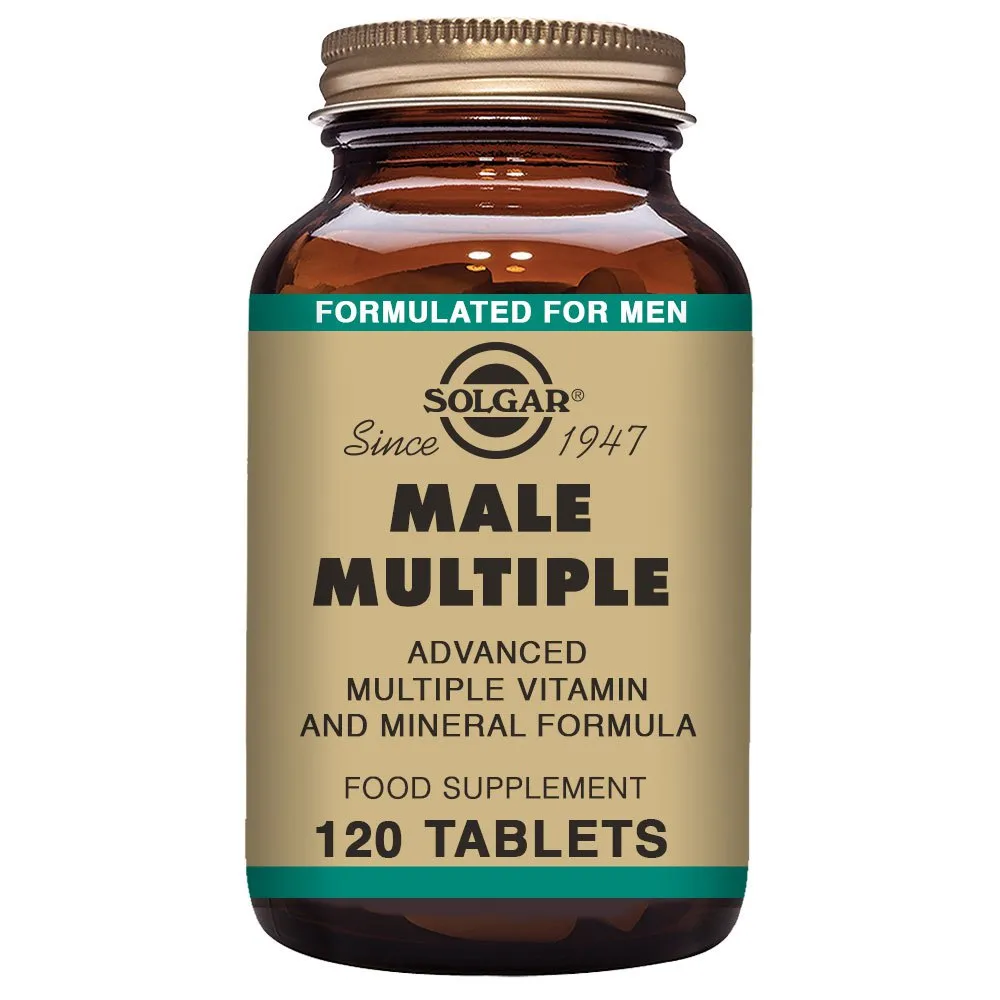 Solgar Male Multiple Tabletten 120 Einheiten, One size