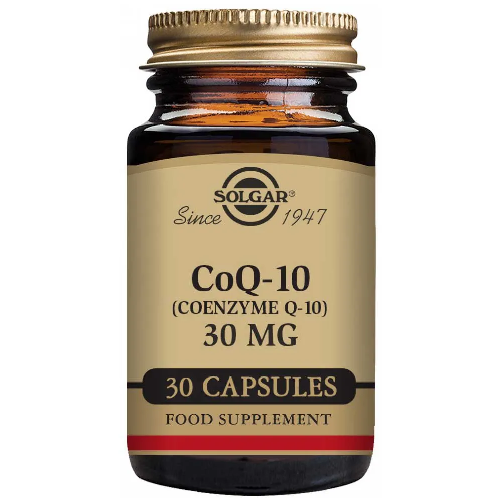 Solgar Maxi Coenzym Q-10 30 Mg 30 Einheiten, Brown, One Size
