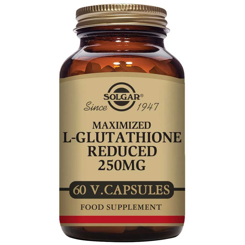 Solgar Maximiertes L-glutathion 250 Mg 60 Einheiten, Brown, One Size Solgar Maximiertes L-glutathion 250 Mg 60 Einheiten, Brown, One Size
