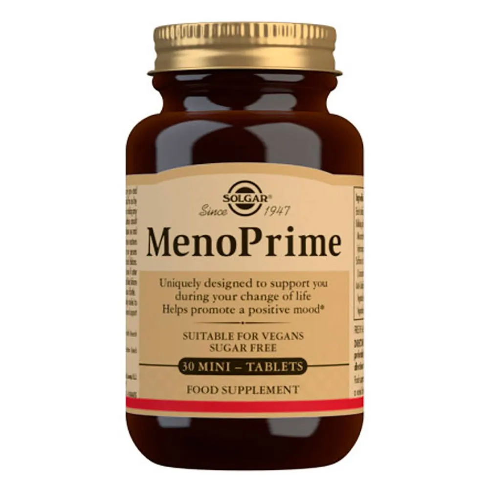 Solgar Meno Prime Tabletten 30 Einheiten, Black, One Size