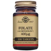 Solgar Metafolin Folate 400mcg Tabletten 100 Einheiten Solgar Metafolin Folate 400mcg Tabletten 100 Einheiten