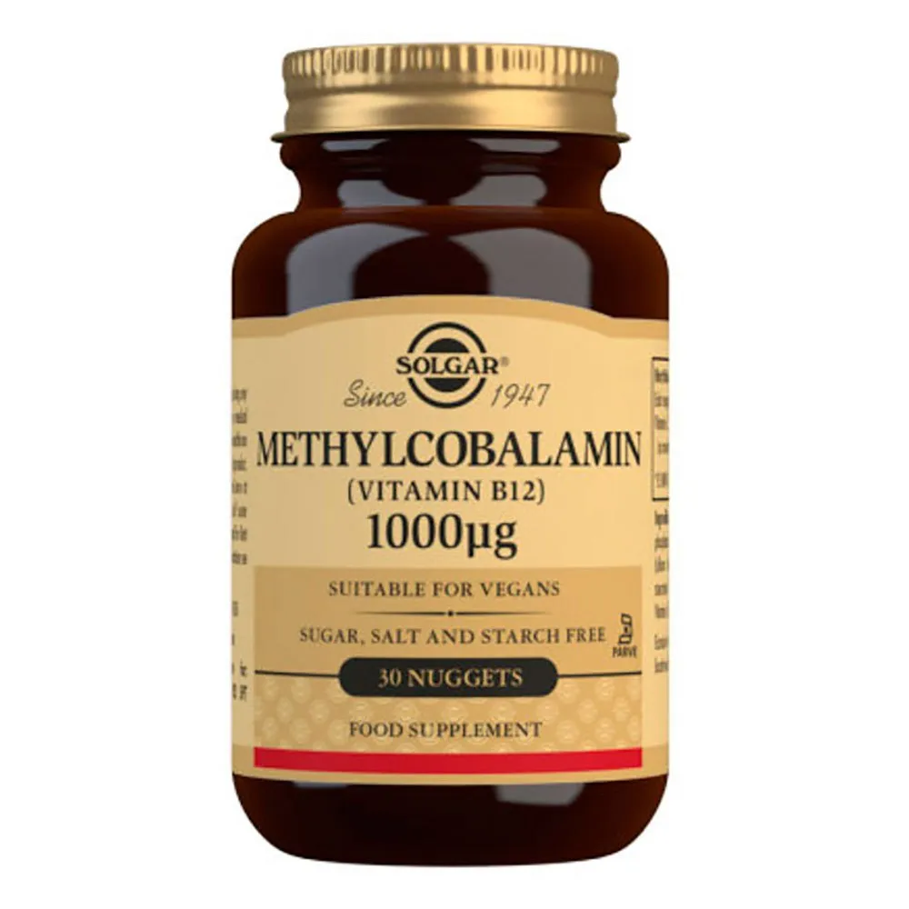 Solgar Methylcobalamin 1000 Mcg 30 Einheiten, Black, One Size Solgar Methylcobalamin 1000 Mcg 30 Einheiten, Black, One Size