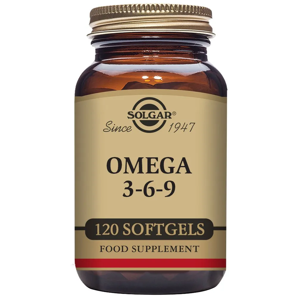 Solgar Omega 3-6-9 Kapseln 120 Einheiten, Brown, One Size