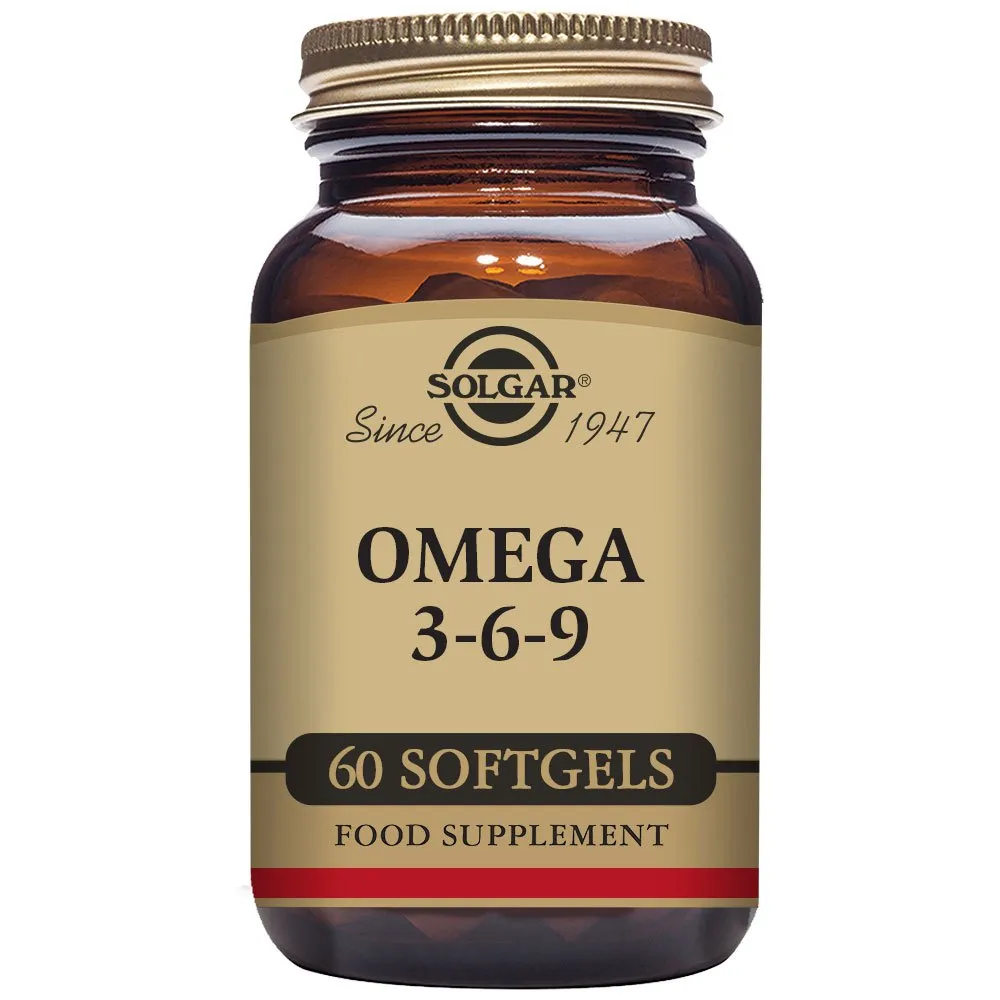 Solgar Omega 3-6-9 Kapseln 60 Einheiten, Brown, One Size Solgar Omega 3-6-9 Kapseln 60 Einheiten, Brown, One Size
