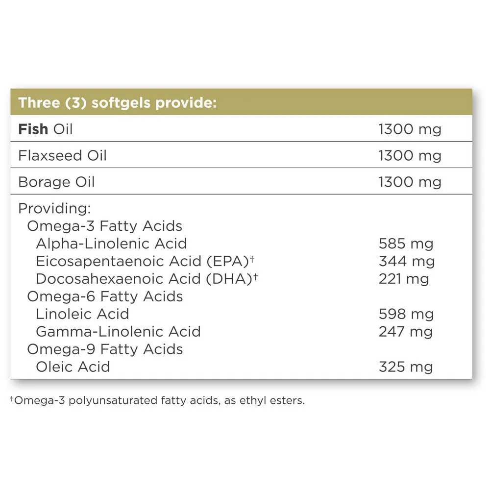 Solgar Omega 3-6-9 Kapseln 60 Einheiten, Brown, One Size Solgar Omega 3-6-9 Kapseln 60 Einheiten, Brown, One Size