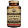 Solgar Omega-3 Doppelte Stärke 60 Einheiten, Brown, One Size