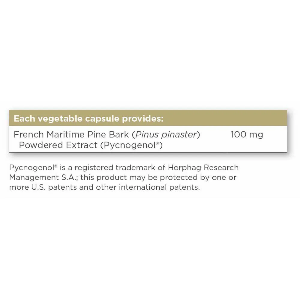 Solgar Pycnogenol 100 Mg 30 Einheiten, Brown, One Size