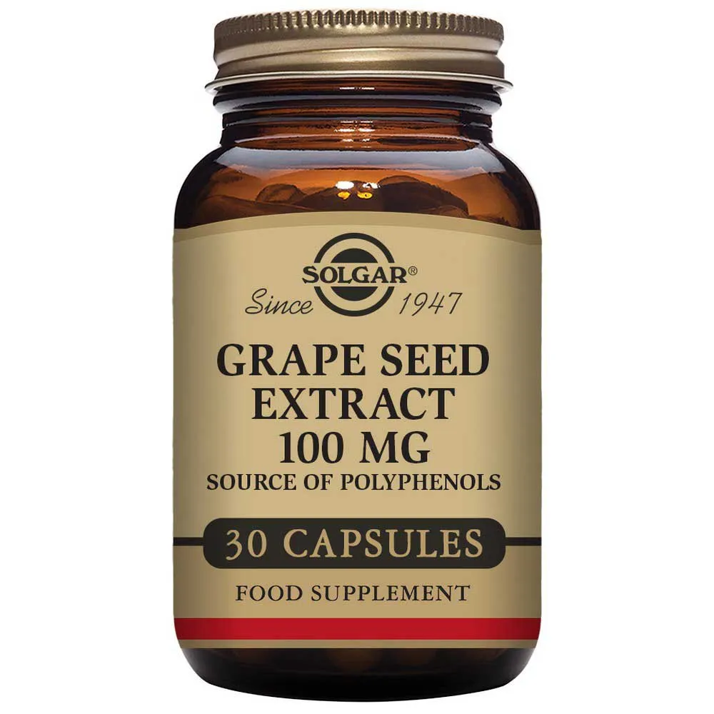 Solgar Samenextrakt 100 Mg Traube 30 Einheiten, Brown, One Size Solgar Samenextrakt 100 Mg Traube 30 Einheiten, Brown, One Size