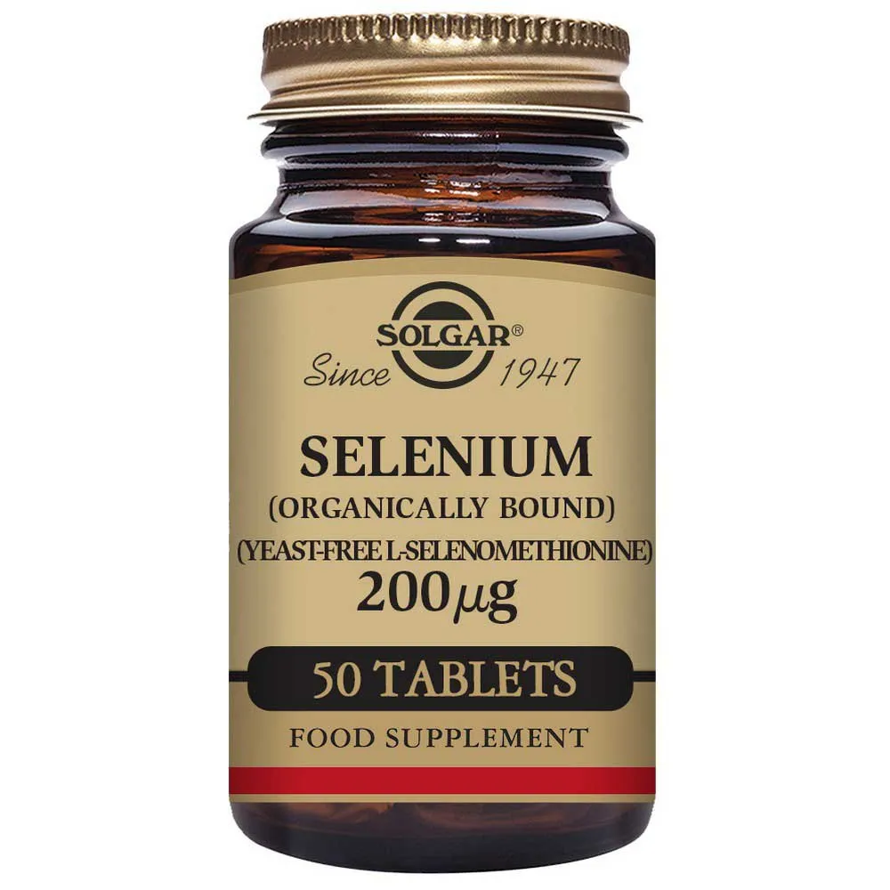 Solgar Selenium 200mcg Tabletten 50 Einheiten, Brown, One Size Solgar Selenium 200mcg Tabletten 50 Einheiten, Brown, One Size