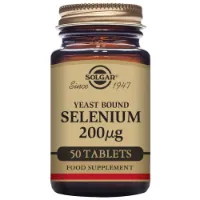 Solgar Selenium 200mcg Yeast Bound Tabletten 50 Einheiten Solgar Selenium 200mcg Yeast Bound Tabletten 50 Einheiten