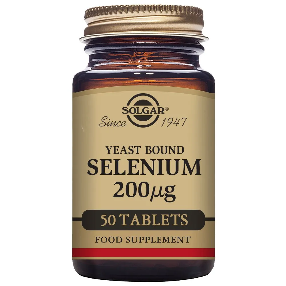 Solgar Selenium 200mcg Yeast Bound Tabletten 50 Einheiten, Brown, One Size Solgar Selenium 200mcg Yeast Bound Tabletten 50 Einheiten, Brown, One Size