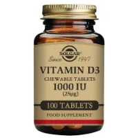 Solgar Vitamin D3 1000 Iu 25 Mcg Tabletten 100 Einheiten Solgar Vitamin D3 1000 Iu 25 Mcg Tabletten 100 Einheiten
