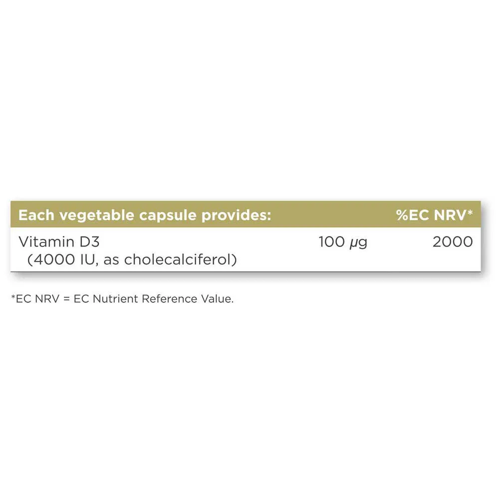 Solgar Vitamin D3 4000 Ie 100 Mcg 120 Einheiten, Brown, One Size Solgar Vitamin D3 4000 Ie 100 Mcg 120 Einheiten, Brown, One Size