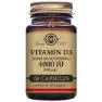 Solgar Vitamin D3 4000 Ie 100 Mcg 60 Einheiten, Brown, One Size