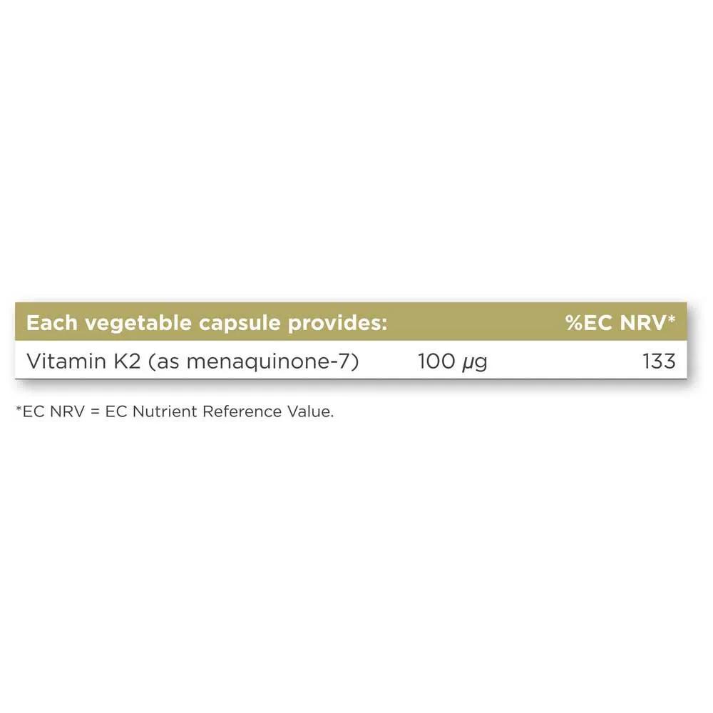 Solgar Vitamin K2 100 Mcg 50 Einheiten, Brown, One Size Solgar Vitamin K2 100 Mcg 50 Einheiten, Brown, One Size