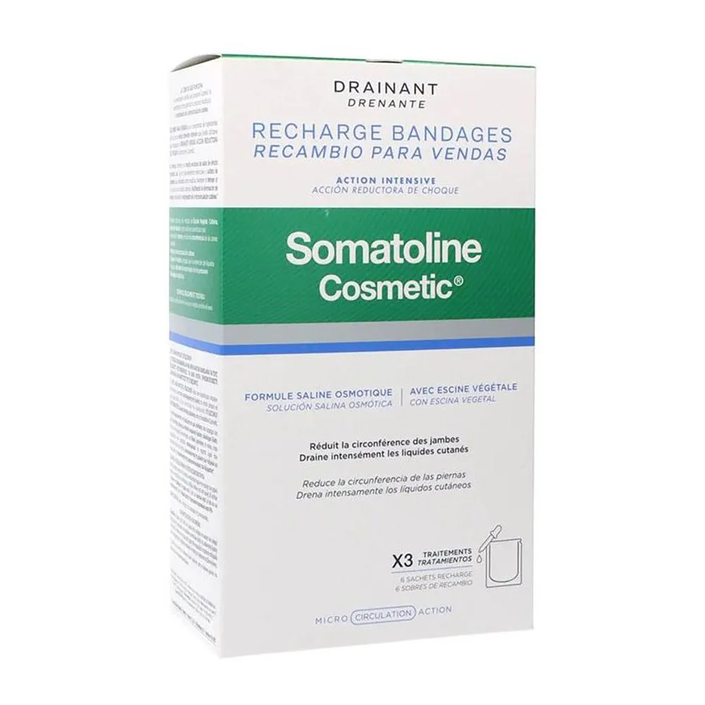 Somatoline Pack Drenante Recarga Verband, One size Somatoline Pack Drenante Recarga Verband, One size