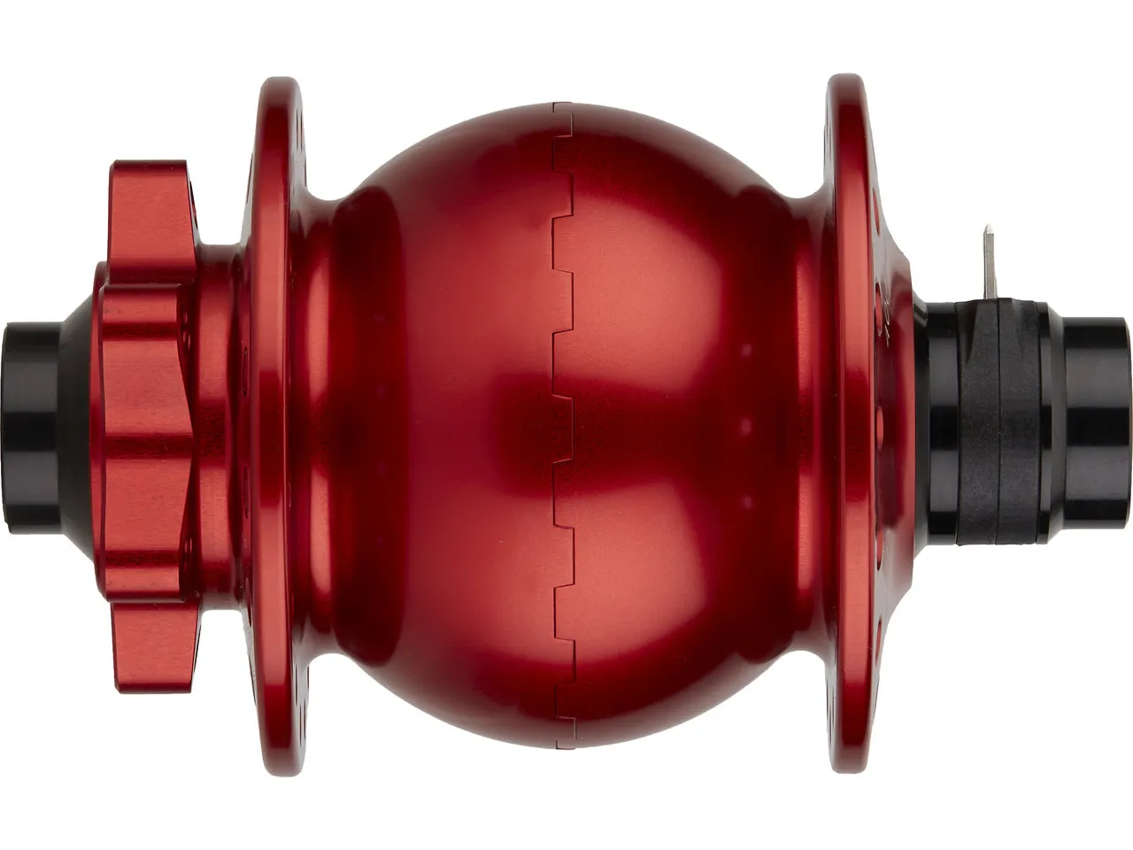 SON 28 15 110 Boost Disc 6-Loch Nabendynamo, Rot, 32 Loch