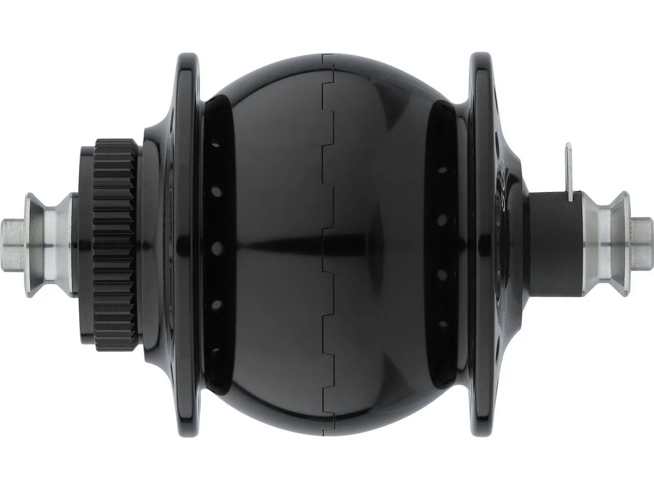 SON 28 Disc Center Lock Nabendynamo, Schwarz, 36 Loch SON 28 Disc Center Lock Nabendynamo, Schwarz, 36 Loch