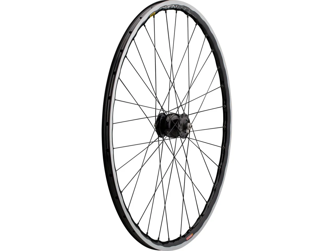 SON 28 + Open Pro UST + Sapim Race 28" Laufrad, Schwarz, 28" VR 9 x 100 Dynamo SON 28 + Open Pro UST + Sapim Race 28" Laufrad, Schwarz, 28" VR 9 x 100 Dynamo