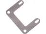 SON Adapterblech für Rückstrahler busch+müller 313/3Z, Grau, Standard