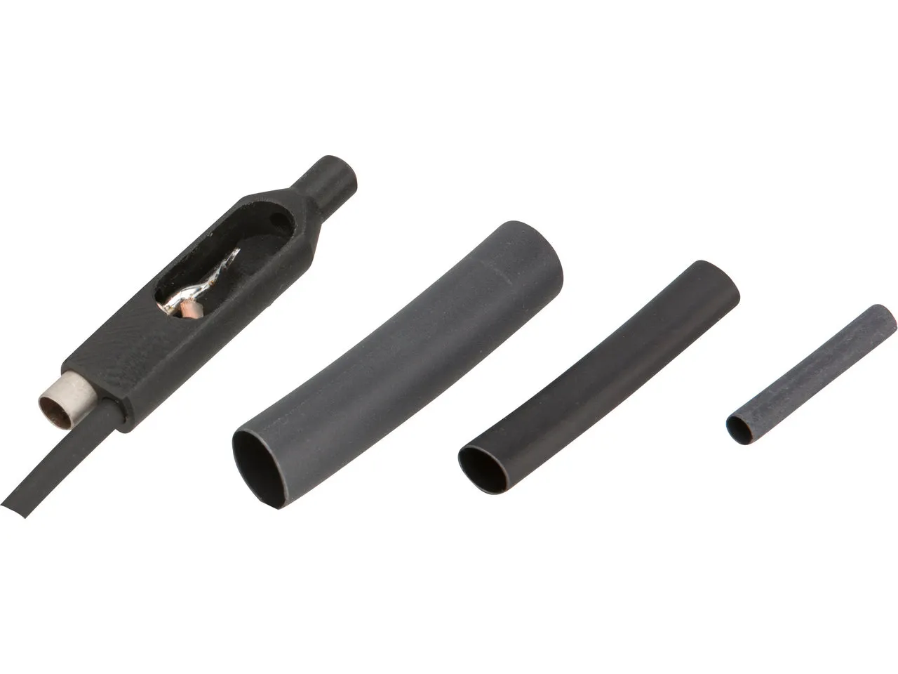 SON Koax-Abzweigdose mit Koaxstecker und Kabel, Schwarz, one_size SON Koax-Abzweigdose mit Koaxstecker und Kabel, Schwarz, one_size