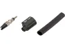 SON Koax-Adapter mit Koaxstecker, Schwarz, one_size
