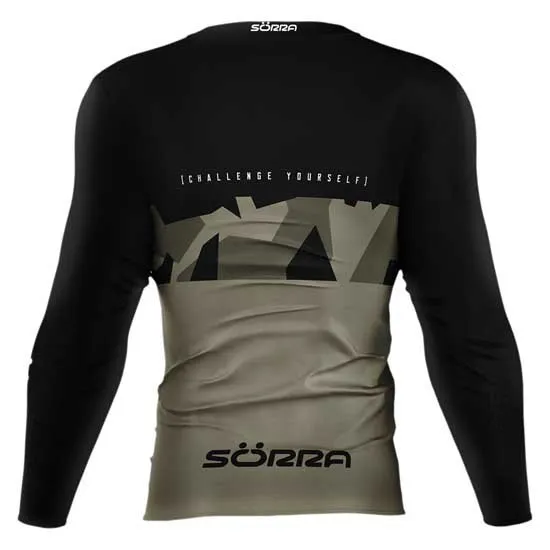 Sorra Mtb ´22 Langarm-trikot, Kaki, XS Sorra Mtb ´22 Langarm-trikot, Kaki, XS