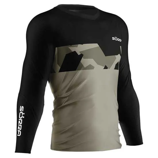Sorra Mtb ´22 Langarm-trikot, Kaki, XS Sorra Mtb ´22 Langarm-trikot, Kaki, XS