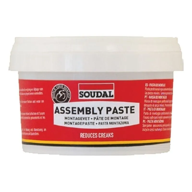 Soudal Topf mit Montagefett Unisex, weiß, 200ml Soudal Topf mit Montagefett Unisex, weiß, 200ml