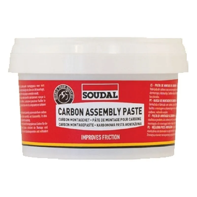 Soudal Topf Montagefett für Carbon Unisex, weiß, 200ml Soudal Topf Montagefett für Carbon Unisex, weiß, 200ml