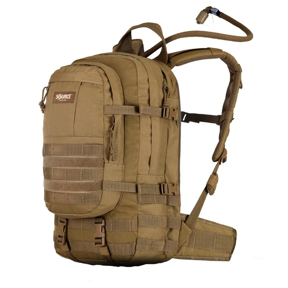 SOURCE Assault Hydration Cargo 20l Rucksack, Khaki SOURCE Assault Hydration Cargo 20l Rucksack, Khaki
