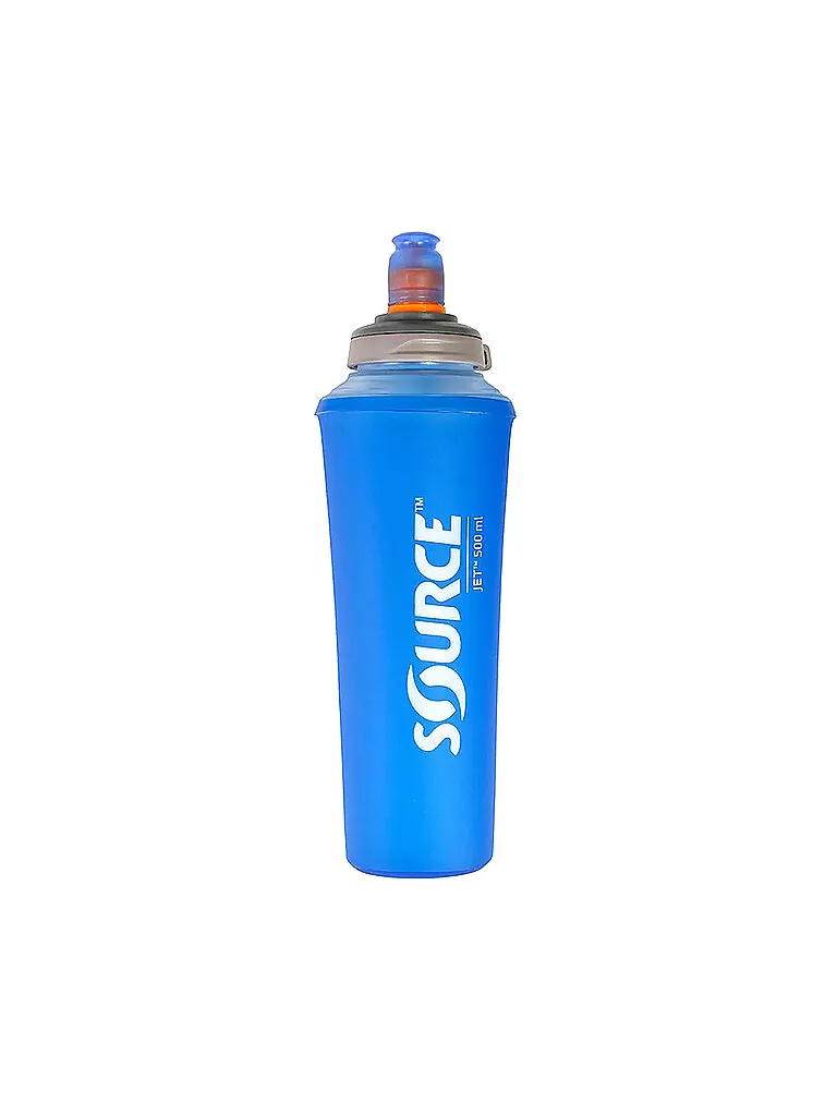 SOURCE Faltbare Flasche Jet 500ml, Blau, EG SOURCE Faltbare Flasche Jet 500ml, Blau, EG