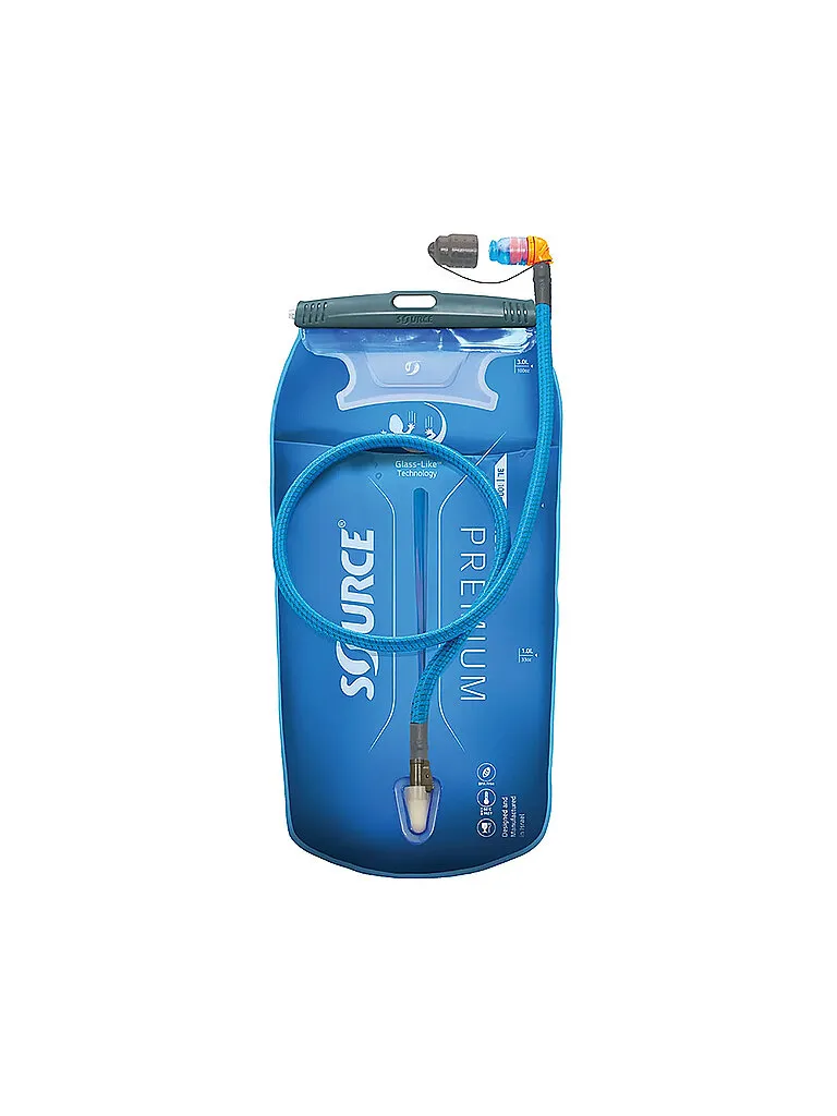 SOURCE Trinkblase Widepac™ Premium Kit 2L, Blau SOURCE Trinkblase Widepac™ Premium Kit 2L, Blau