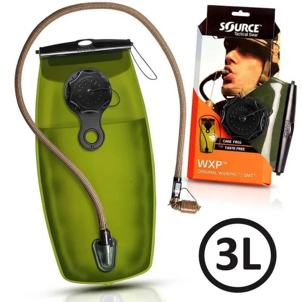 SOURCE Wxp Tactical 3l Trinkblase, Green, One Size SOURCE Wxp Tactical 3l Trinkblase, Green, One Size