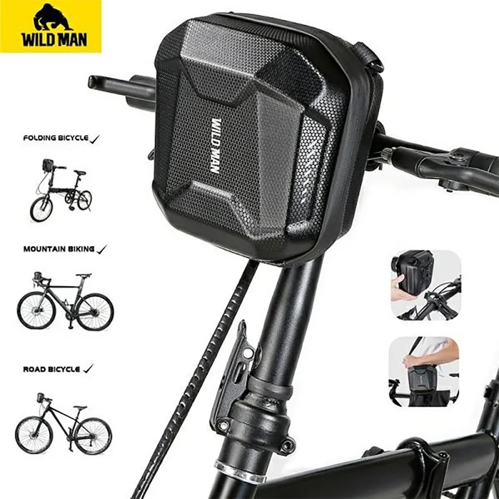 Sourcing E18 Wildman Bicycle Handyhülle, Black / black, One Size Sourcing E18 Wildman Bicycle Handyhülle, Black / black, One Size