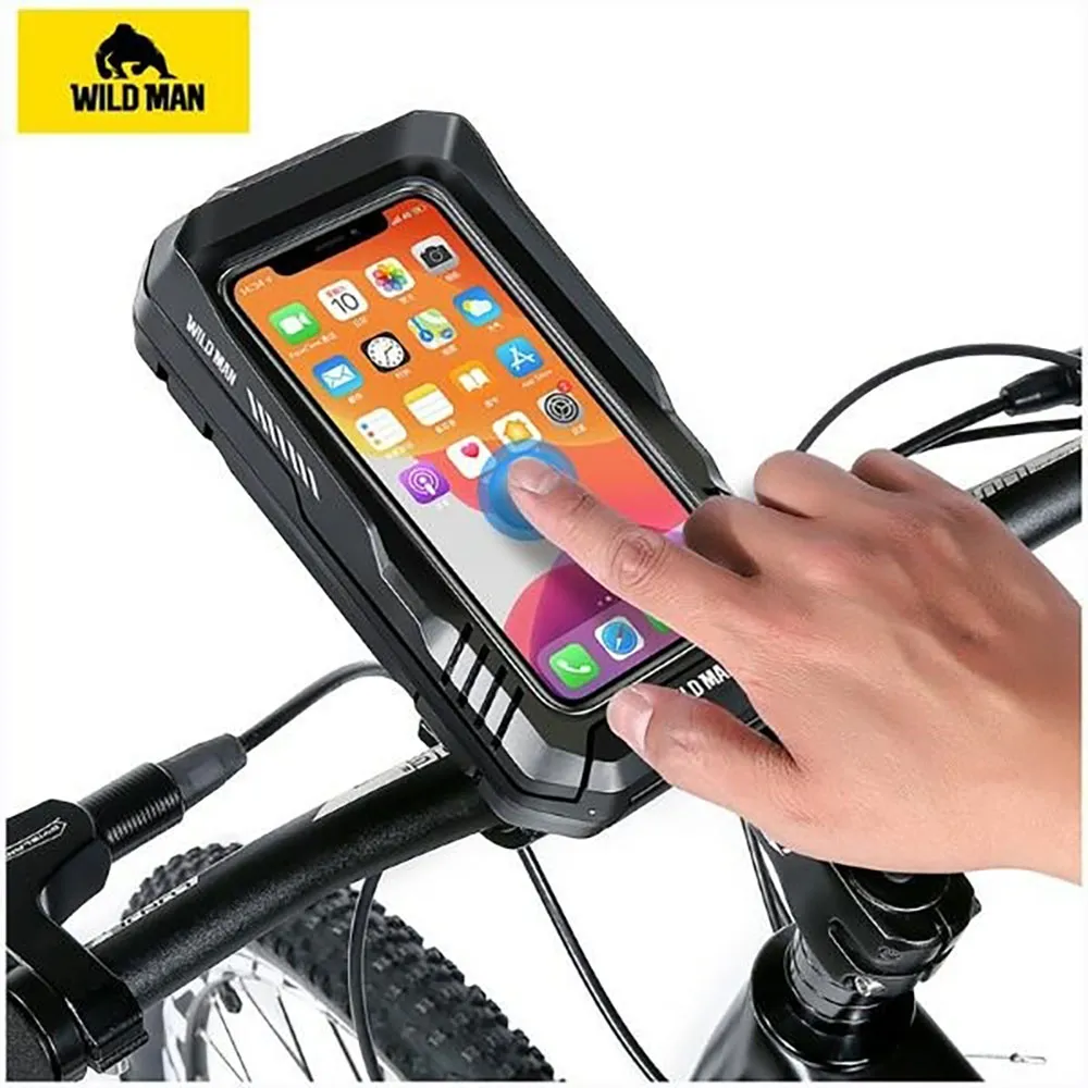Sourcing Fk2 Wildman Bicycle Handyhülle, Black / black, One Size Sourcing Fk2 Wildman Bicycle Handyhülle, Black / black, One Size