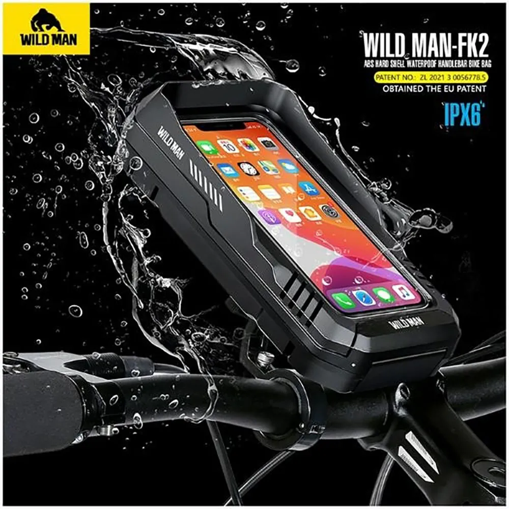 Sourcing Fk2 Wildman Bicycle Handyhülle, Black / black, One Size Sourcing Fk2 Wildman Bicycle Handyhülle, Black / black, One Size