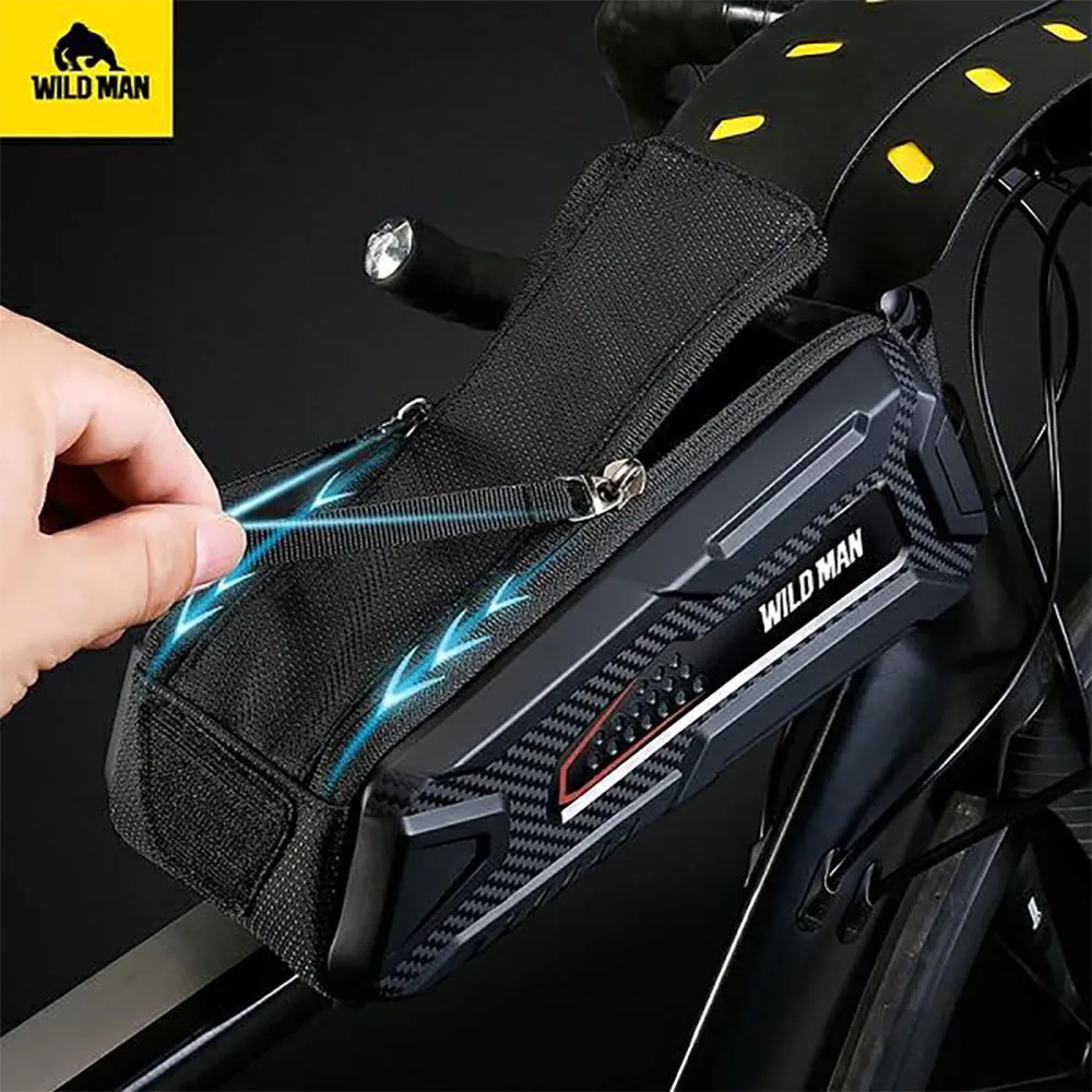 Sourcing M90 Wildman Bicycle Handyhülle, Black / black, One Size Sourcing M90 Wildman Bicycle Handyhülle, Black / black, One Size