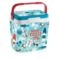 Sp Berner Life Story 29l Good Vibes Steife Tragbare Kühlbox Sp Berner Life Story 29l Good Vibes Steife Tragbare Kühlbox