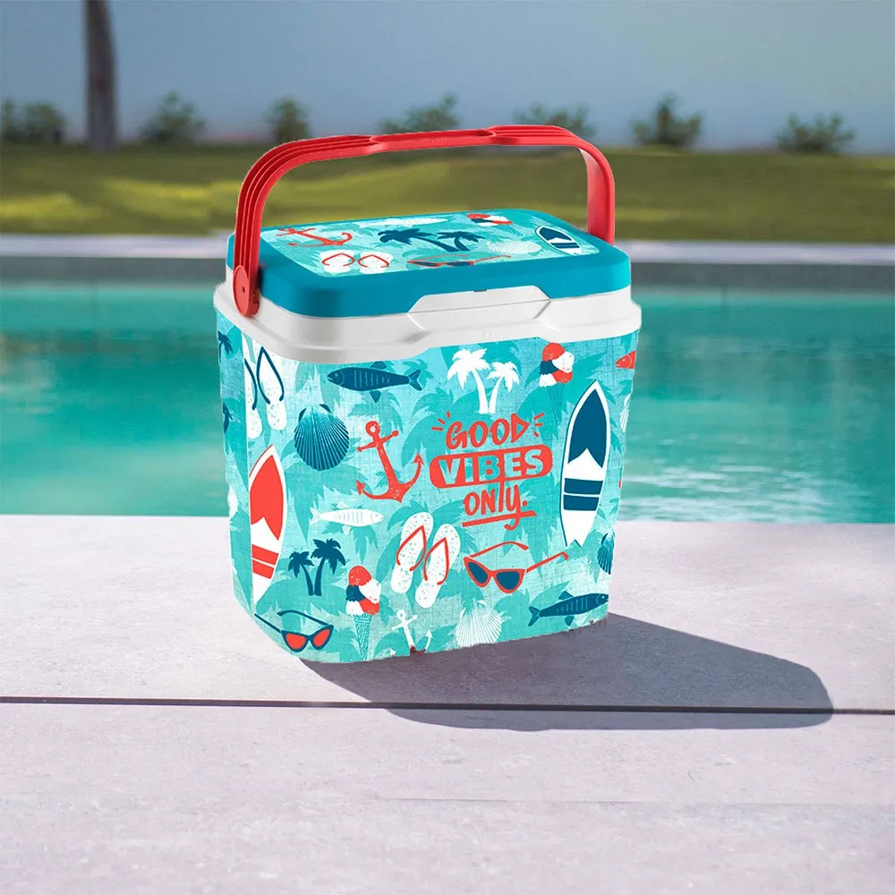 Sp Berner Life Story 29l Good Vibes Steife Tragbare Kühlbox, Multicolor, One Size Sp Berner Life Story 29l Good Vibes Steife Tragbare Kühlbox, Multicolor, One Size