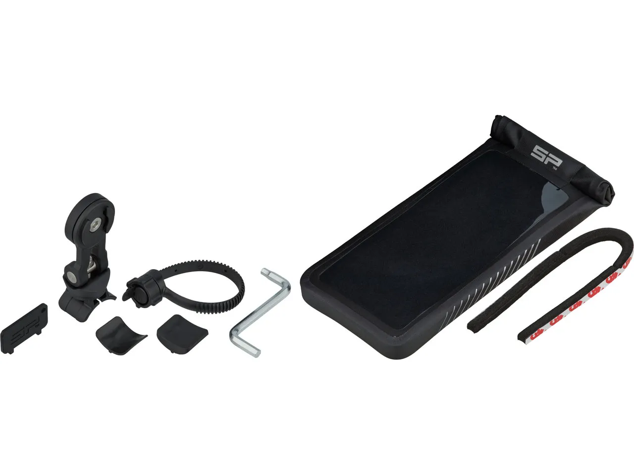 SP CONNECT Bike Bundle SPC+ mit Universal Phone Case und Universal Bike Mount, Schwarz, L SP CONNECT Bike Bundle SPC+ mit Universal Phone Case und Universal Bike Mount, Schwarz, L