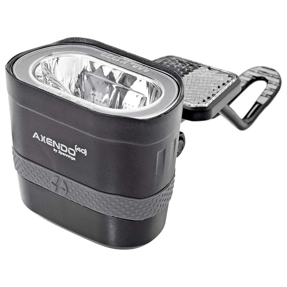 spanninga Axendo Xdoc Frontlicht, Black, One Size spanninga Axendo Xdoc Frontlicht, Black, One Size