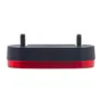spanninga Halo Xdvs Rücklicht, Black / red, One Size