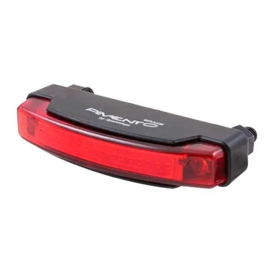 spanninga Pimento Xe 50 Mm Rücklicht, Black / red, One Size spanninga Pimento Xe 50 Mm Rücklicht, Black / red, One Size