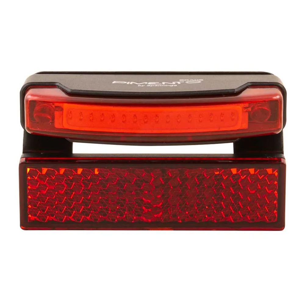 spanninga Pimento Xe 50 Mm Rücklicht, Black / red, One Size spanninga Pimento Xe 50 Mm Rücklicht, Black / red, One Size