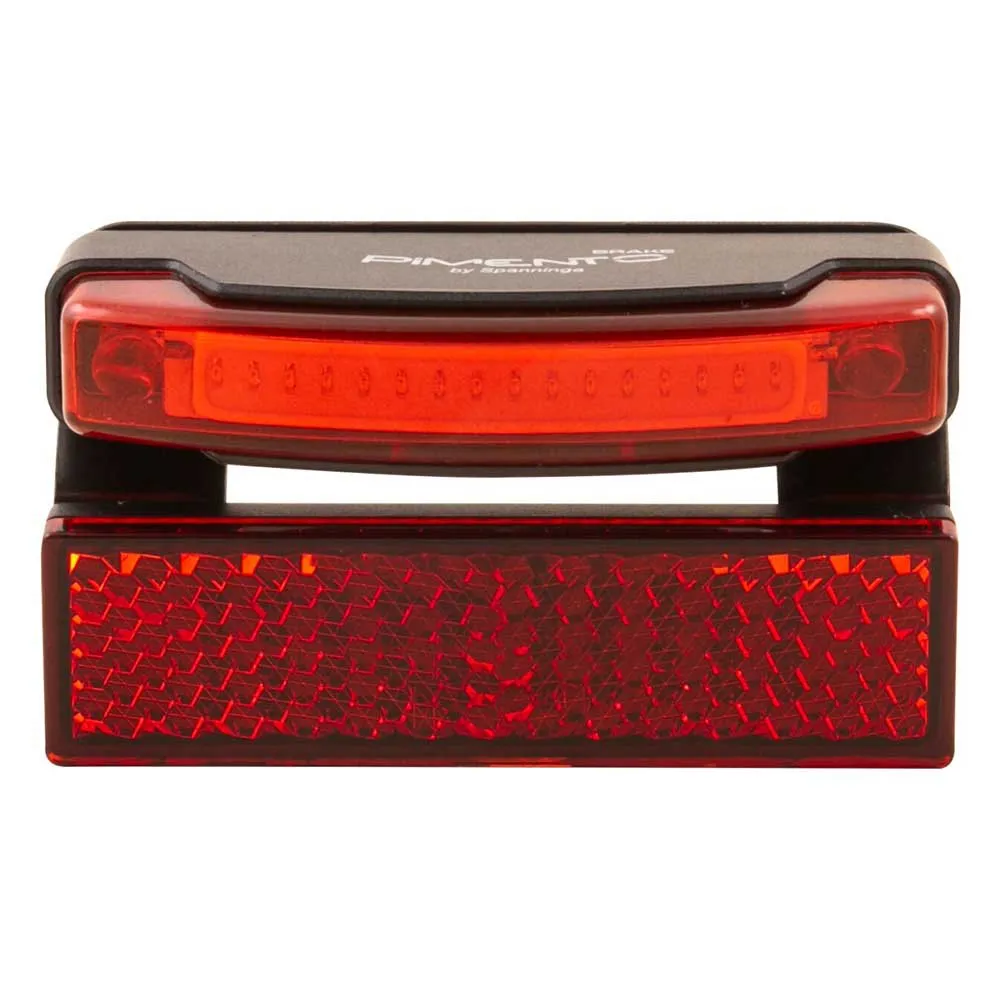 spanninga Pimento Xe Rücklicht, Black / red, One Size spanninga Pimento Xe Rücklicht, Black / red, One Size