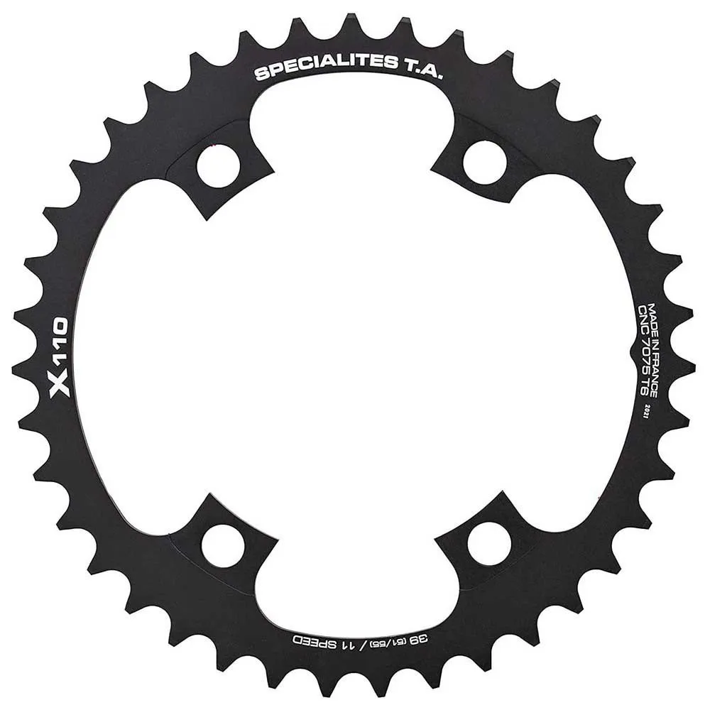 SPECIALITES TA 4b Exterior X 110 Bcd Kettenblatt, Black, 54t SPECIALITES TA 4b Exterior X 110 Bcd Kettenblatt, Black, 54t